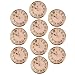 Acxico 10Pcs Fashion Vintage 3D Clock Design Nail Art Decoration Charm Alloy Nail DIY Crafts Accessories Pink