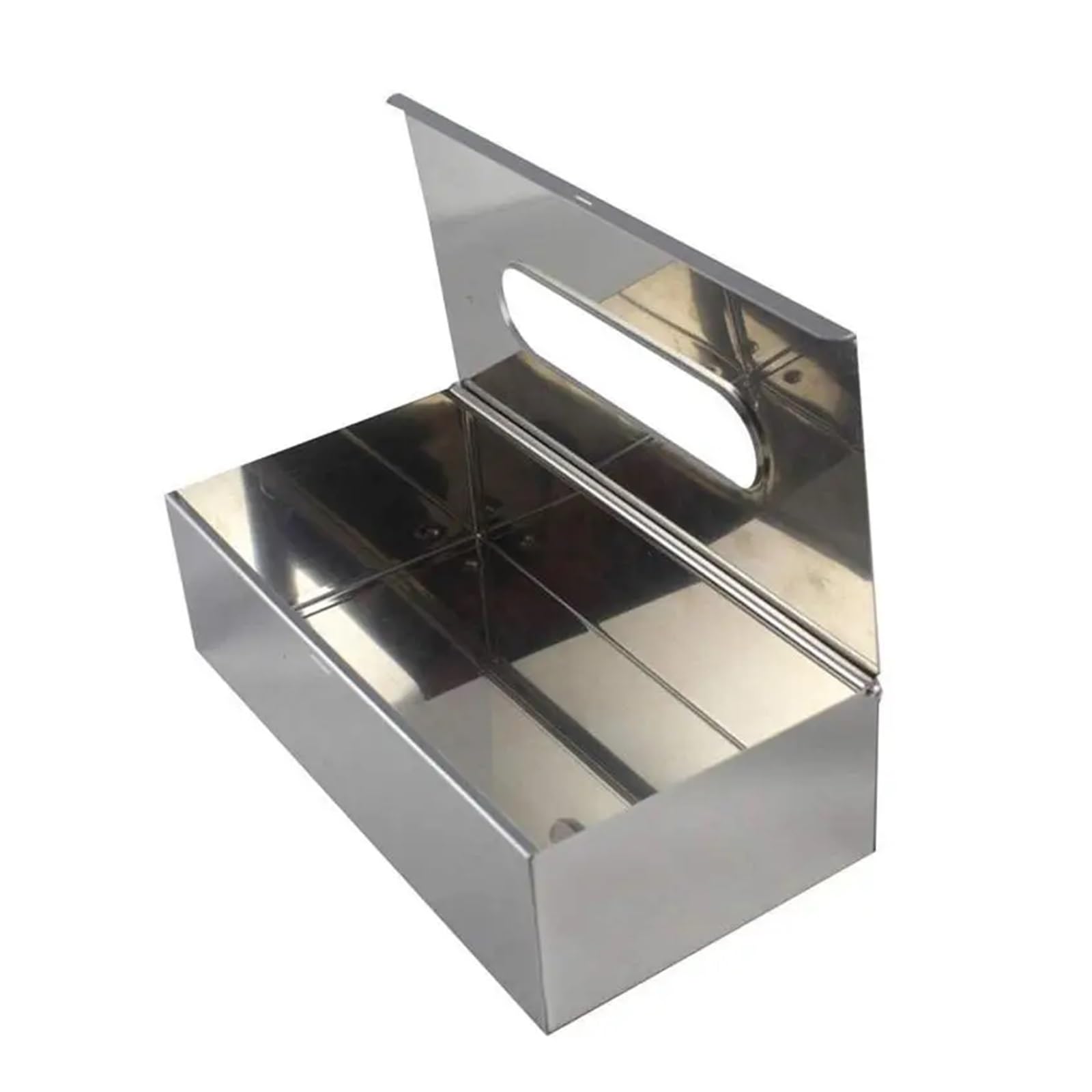 MIUYTRN Nass Tissue Box Edelstahl Desktop Dichtung Baby-feuchttücher Papier Lagerung Spender Halter Haushalt Wasserdicht cuicui