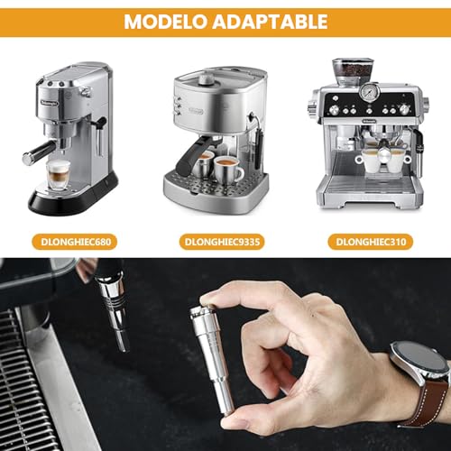 Miniatura 9 de Boquilla De Vapor Para Acero Inoxidable Lanza De Vapor Para Cafeteras Café Leche Espumador Boquilla Espumador De Leche Boquilla Compatible Con Ecp3420 Ecp310 Ecp330, Ec9335 Ec9665, Ec680 Ec685 Y