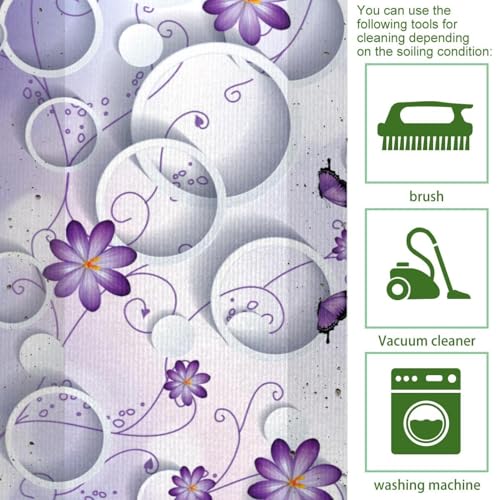Alfombrillas de cocina estampadas con base antideslizante VAPOKF 5