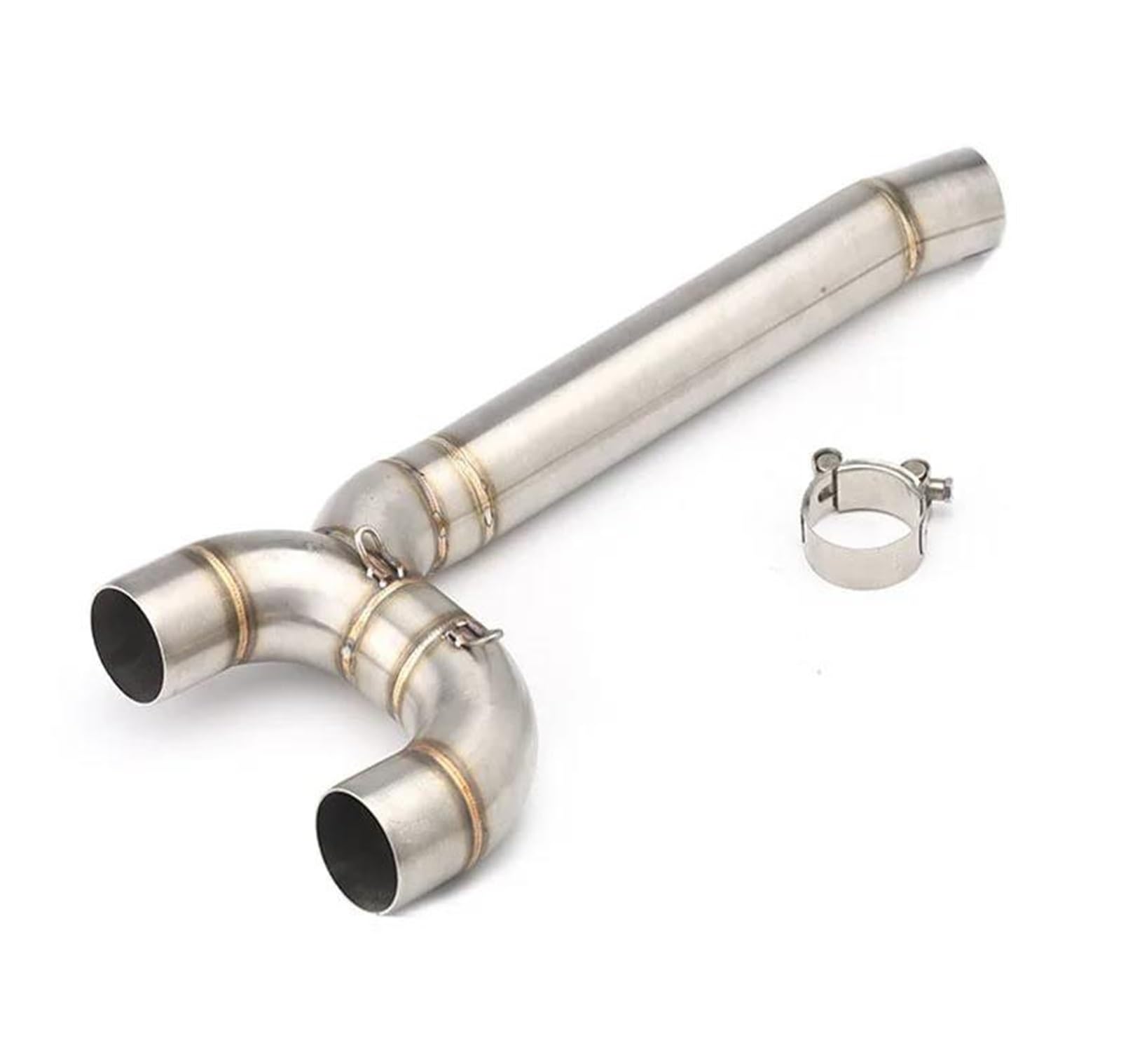 Yctze Auspuff-Mittelrohr Für Yamaha FZ6 / FZ6-N (2004-2009) – Edelstahl, Ca. 49,5cm, 51mm Anschluss