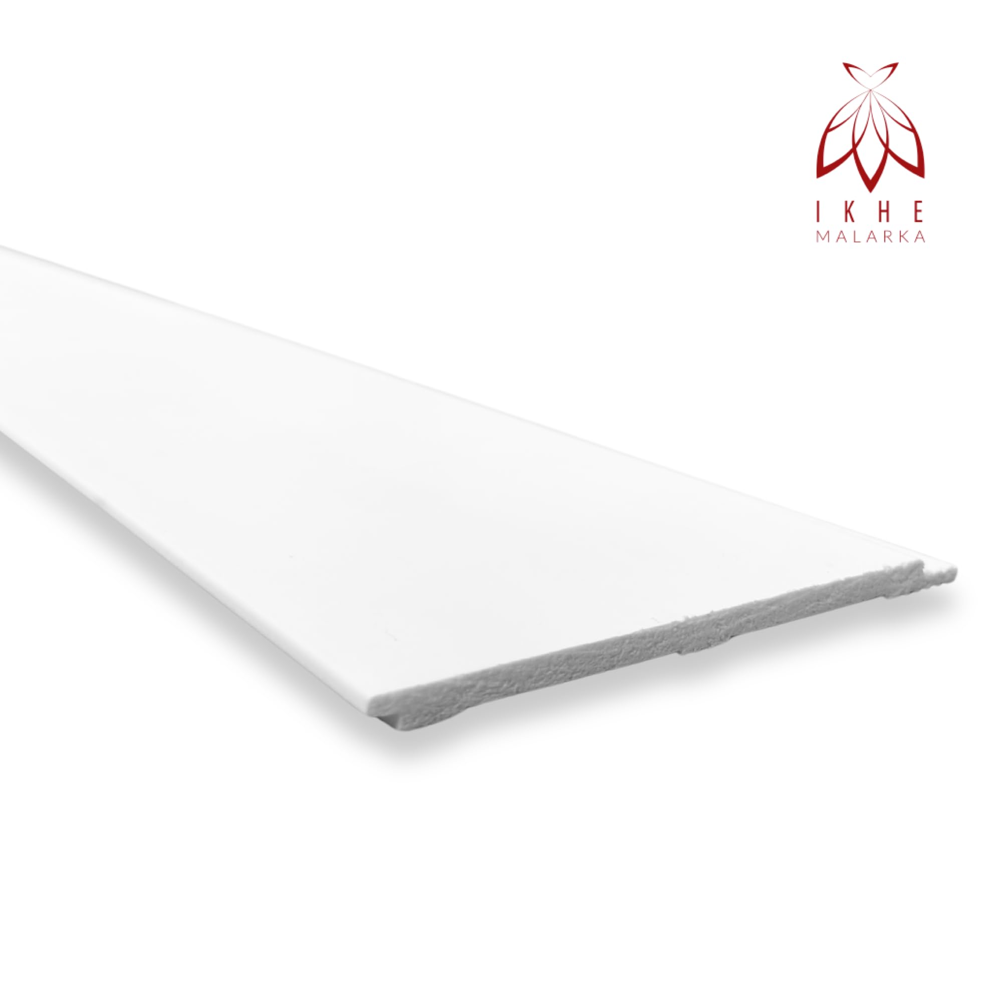 3 m² de paneles de pared estilo casa de campo – Boiserie de revestimiento de pared de poliestireno duro (PS), color blanco – montaje sencillo con adhesivo, ideal para revestimiento de pared inglés