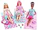 Barbie- Princess Adventure Daisy e Bambola Nikki, con Outfit da Notte e Accessori Giocattolo per Bambini 3+Anni, GJB68
