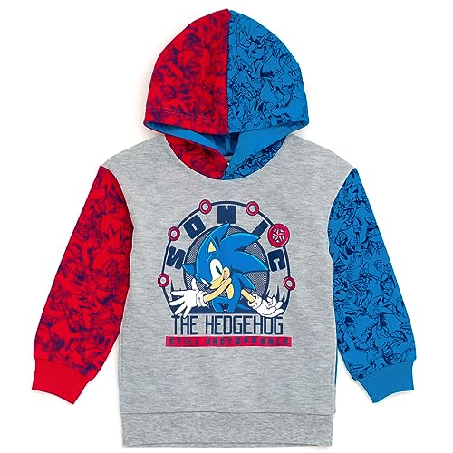 Image of SEGA Sonic the Hedgehog Boys' Fleece Hoodie Toddler to Big Kid