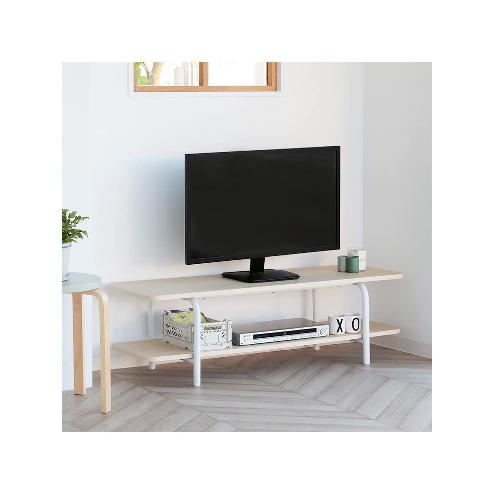 Amazon｜テレビ台 オープンテレビボード 木製 幅120 TVラック センター
