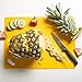 Bellemain Extra Thick Flexible Plastic Cutting Board Mats Non-Skid with Food Color Codes (Set of 4) (15