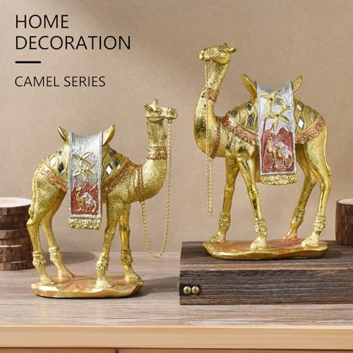 Statue d'animal du désert dorée idée cadeau crémaillère - 3
