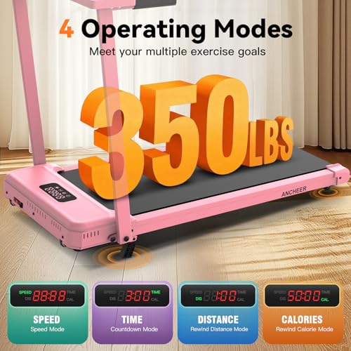 Image of FUNMILY 3.5HP Walking Pad Incline Treadmill with Desk & Handle Bar, Heavy Duty 350 lbs Weight Capacity Portable Treadmill for Home and Office, Remote Control & LED Display