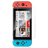 [2 confezioni] Pellicola protettiva in vetro temperato per Nintendo Switch, HD Clear Screen Guard per Nintendo Switch