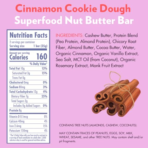 B.T.R. Bar Superfood Keto Protein Bars thumb #1