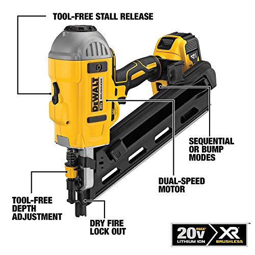 DEWALT DCN692M1 20V MAX Framing Nailer Nailers Now