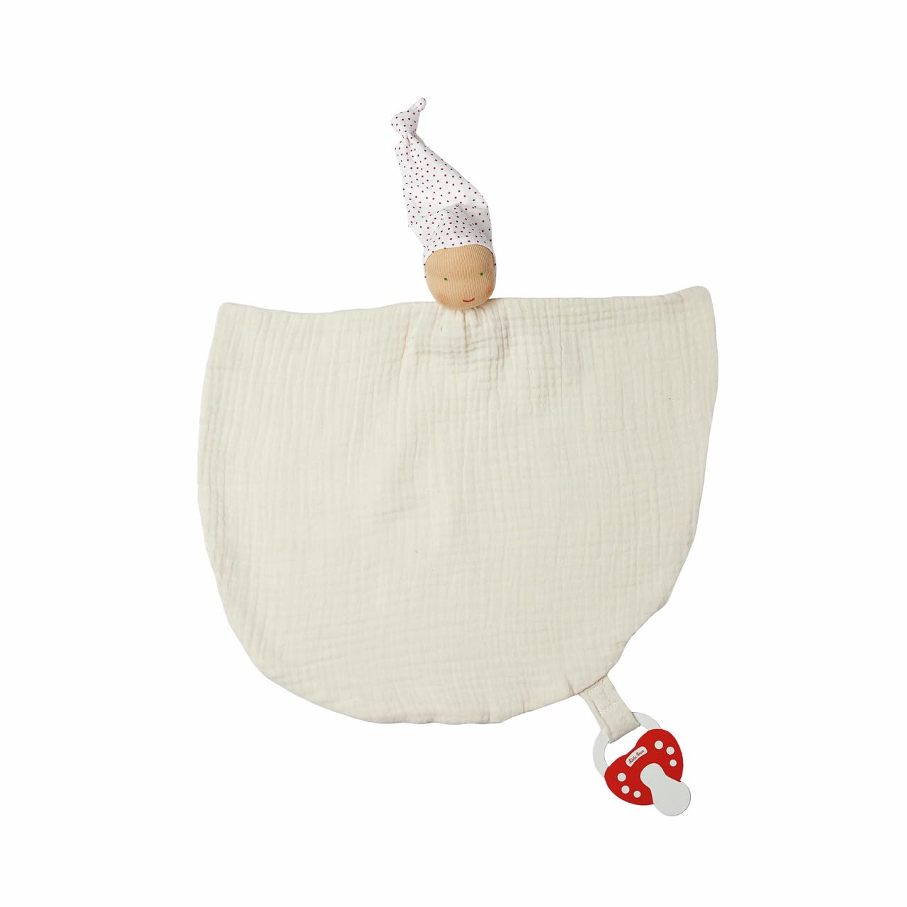 Käthe KruseWaldorf Gnome Large I Cuddly Cloth Including Dummy Holder for Children from 0 Years I Large Comforter with Gnome Head