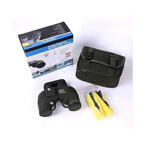 ZYXYYDS Fernglas 10X50 Fernglas High Power HD Kompass mit Ranging Low Light Night Vision Outdoor Navigationsteleskop – Bild 4