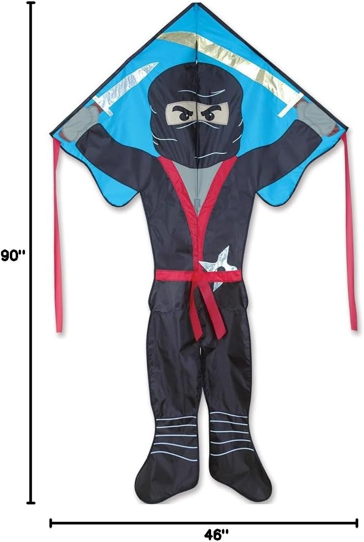 Premier Kites Large Easy Flyer Kite - Flying Ninja