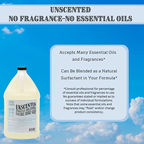 Adams Handmade Soap Liquid Foaming Soap 1 Gal (Unscented, 4 pack)