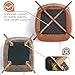 Yaheetech Leather Accent Chairs, Living Room Chairs Leather Large Armchairs Accent Chairs with Metal Legs for Living Bedroom Office Statement, Camel