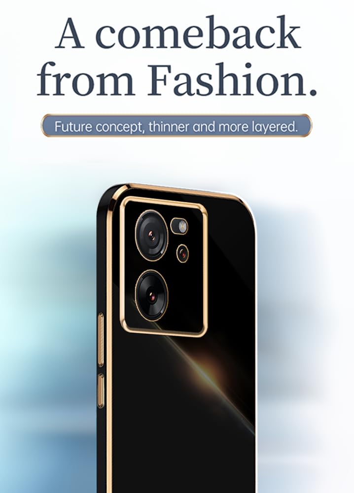 HONLEN Hülle Für Xiaomi MI 11T / 11T Pro – Weiche Silikon-TPU-Hülle Mit Galvanisiertem Rahmen, Rosa