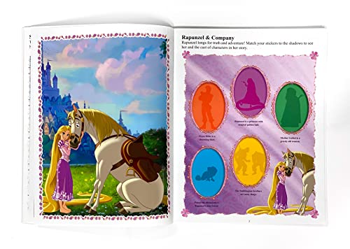 Disney Princess Sticker Book Treasury - Activity Books for kids, 350 reusable stickers, 96 pages of fun - Image 9