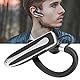 Headset, Einohrig Drehbares, Kabelloses Business-Headset mit Ladestation, Freisprech-Ohrhörer, Noise-Cancelling-Headset Zum Fahren von Geschäftssportarten