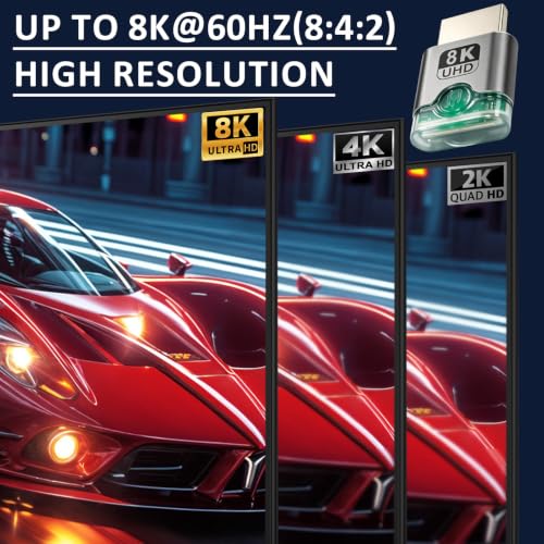 Dongle HDMI 8K sin cabeza compatible con 4K 120Hz para fluidez extrema en PC 2
