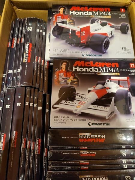 Amazon | DeAGOSTINI デアゴスティーニ 週刊マクラーレン 1/8 MP4/4 全  