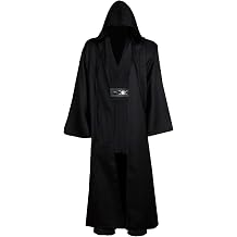 GOLDSTITCH Tunic Costume Mens Tunic Hooded Robe Full Set For Halloween Cosplay Costume