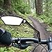 Zxpjkyu Bike Mirror Adjustable Universal Wide Angle Motorcycle for Mountain/Road Bikes Handlebar Mounted Bicycle Rear View Mirror, Left Side