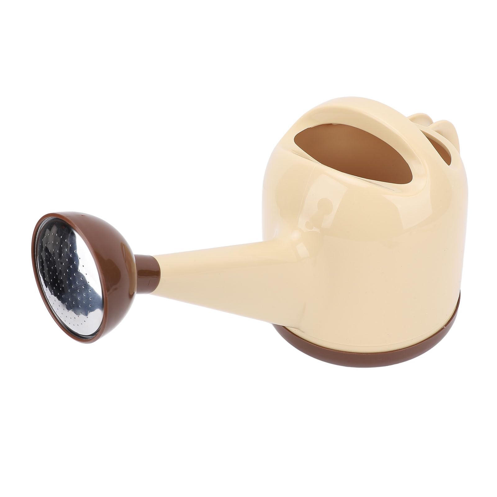 ACOGEDO Watering Can for Indoor Plants - 4L Thickened -Spout Can for House Plants and Garden - Dark Green (Milk Yellow)