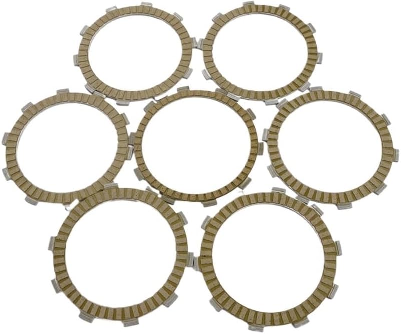 7 PCS Motorcycle Friction Clutch Disc Plates for CB400SS XR400