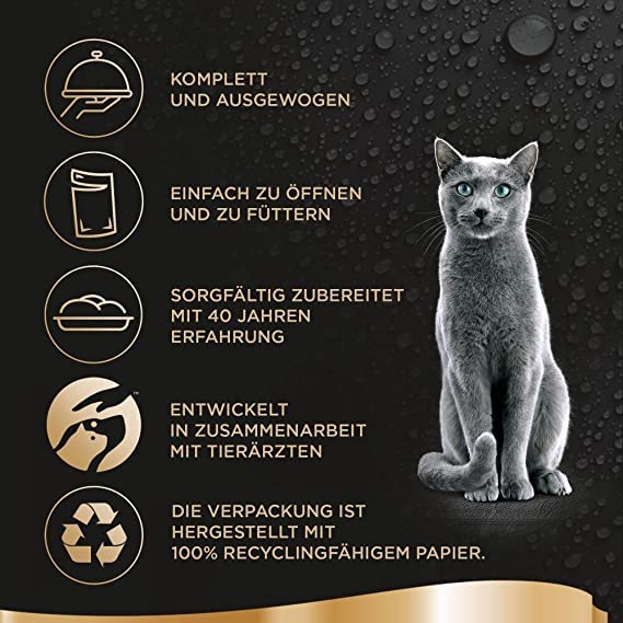 Sheba Fresh Cuisine Taste of Tokyo - Hochwertiges Katzen Nassfutter - Thunfisch und Lachs (MSC) - Im praktischen Protionsbeutel - 12 x(6 x 50g)