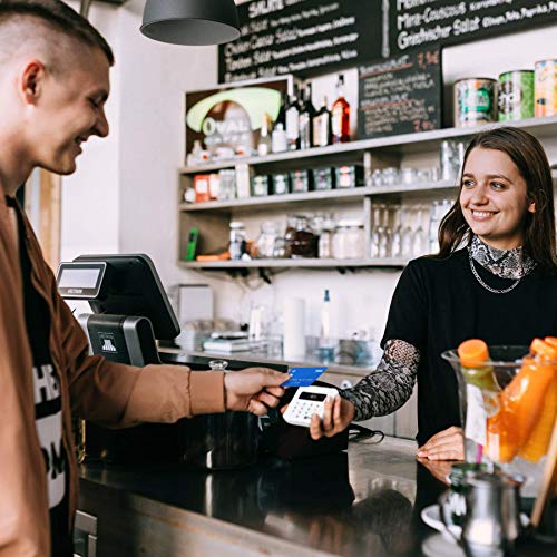 SumUp Air mobiles Kartenterminal zum bargeldlosen Bezahlen mit EC Karte, Kreditkarte Apple & Google Pay und mehr - NFC RFID Geldkartenleser - Praktischer Credit Card Reader - Kontaktlose Kartenzahlung - Image 7
