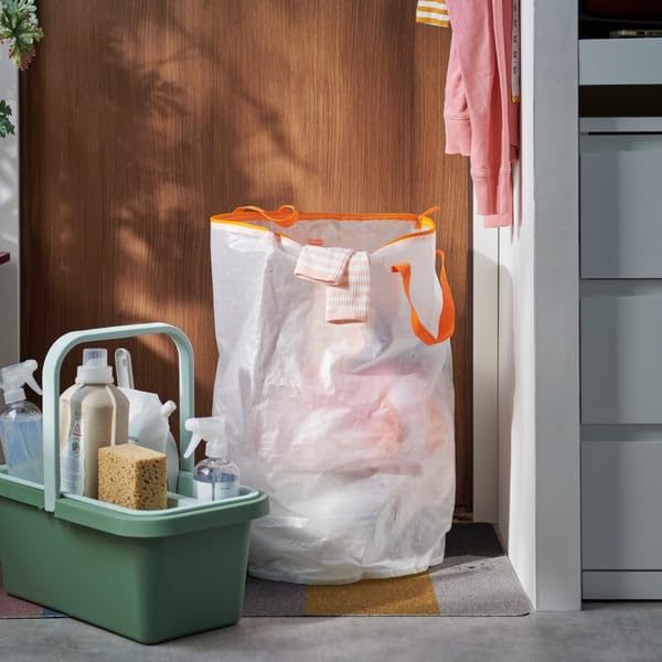 ProTuning PÄRKLA - Sacco portabiancheria, 70 l, colore: bianco