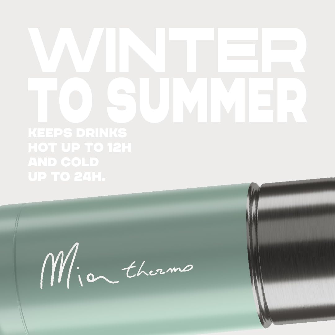 ELITE MIA Thermo-Trinkflasche Kupfer 550 ml – Isoliert, BPA-frei & Auslaufsicher – Für Fahrrad Outdoor Sport Wandern – Edelstahl Thermoflasche