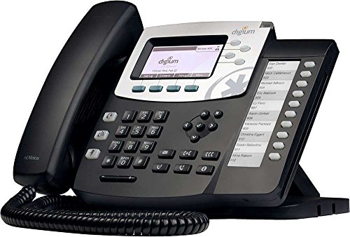 Teléfono Digium D50 con 4 líneas y voz HD