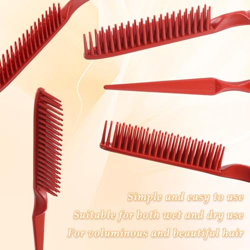 Set de 4 Peines para Cabello Rizado 3 Filas miniatura 3