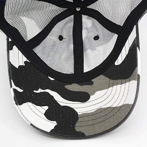 Image of The Vintage Year Washed Cotton Unstructured Soft Mesh Adjustable Trucker Baseball Cap