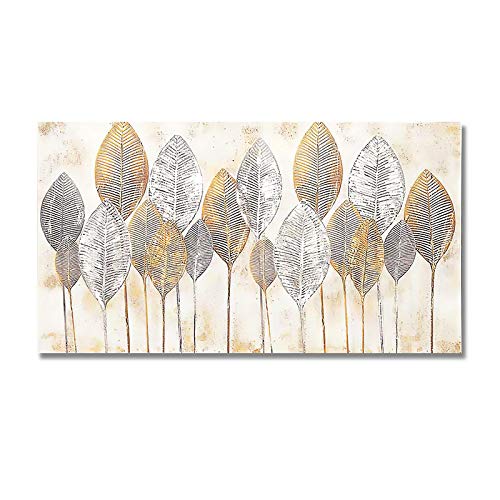 Affiche fleurs modernes toile 40x80 pour habiller un mur vide sans encombrer le salon