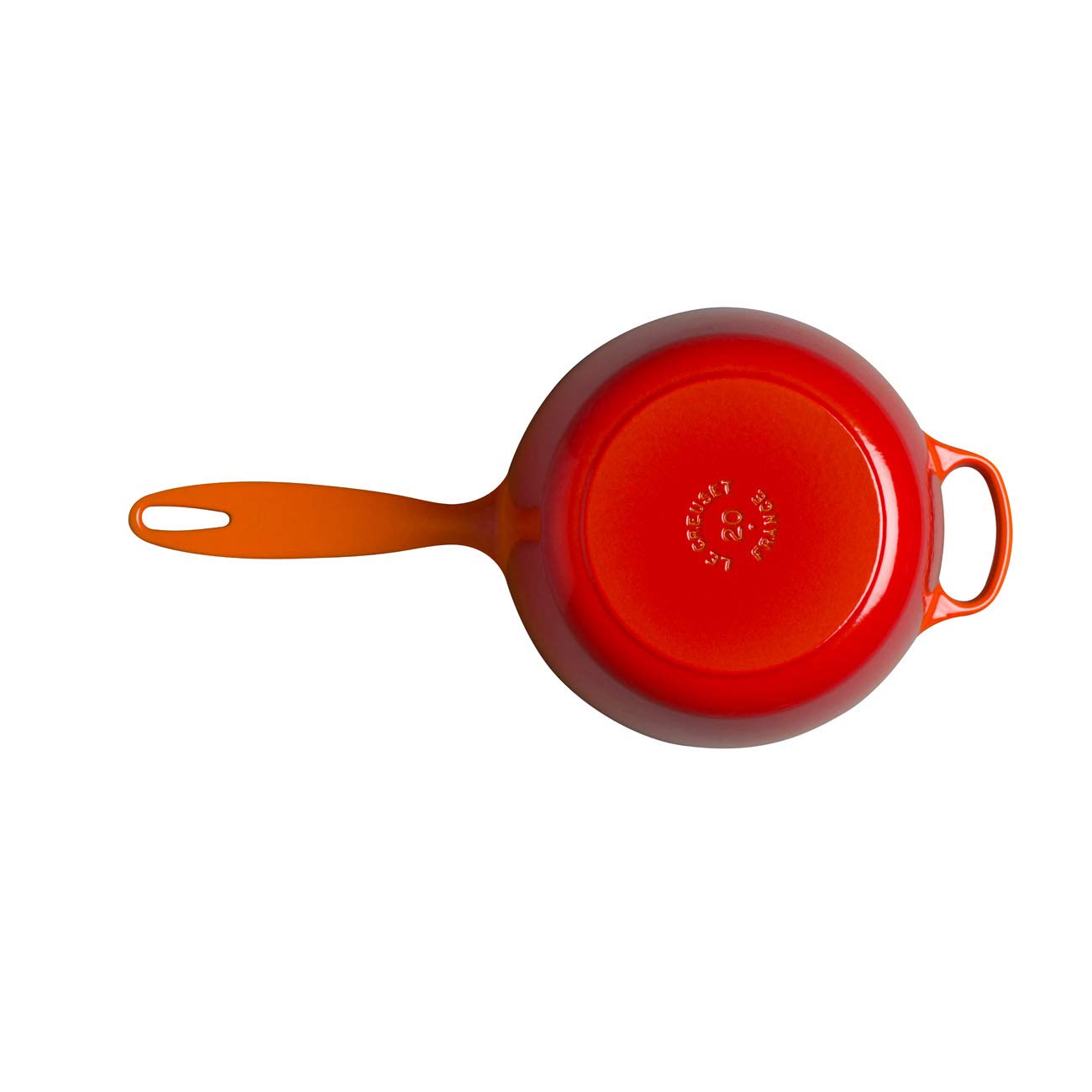 Le Creuset Cazo de hierro fundido, Redondo, diámetro16 cm, 1.2 L, Cereza, 21181160602430