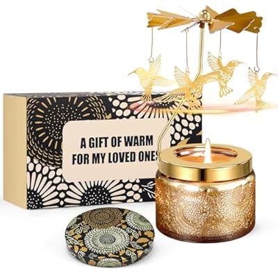 Spinning Aromatherapy Candle Hummingbird, Perfe...