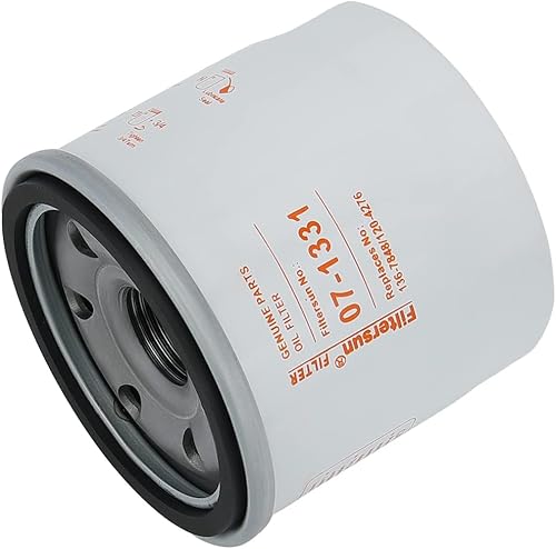 Miniatura 8 de Paquete de 2 filtros de aceite 136-7848 para Toro 120-4276 127-9222 V-Twin Engine Timecutter SW4200 SW5000 SS4250 SS5000 SS5425 MX5000 Filtro de