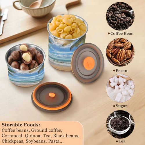 Contenedor Hermético de Café Acero Inoxidable 17 oz miniatura 6