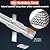 QuliMetal 24.5" Flavorizer Bars & SUS304 34 1/4" Grill Burners for Weber Genesis 300 Series - Fits Genesis E310 E320 S310 S320 Grill Parts with Side Control, Replaces for Weber 7540, 67722, 67820