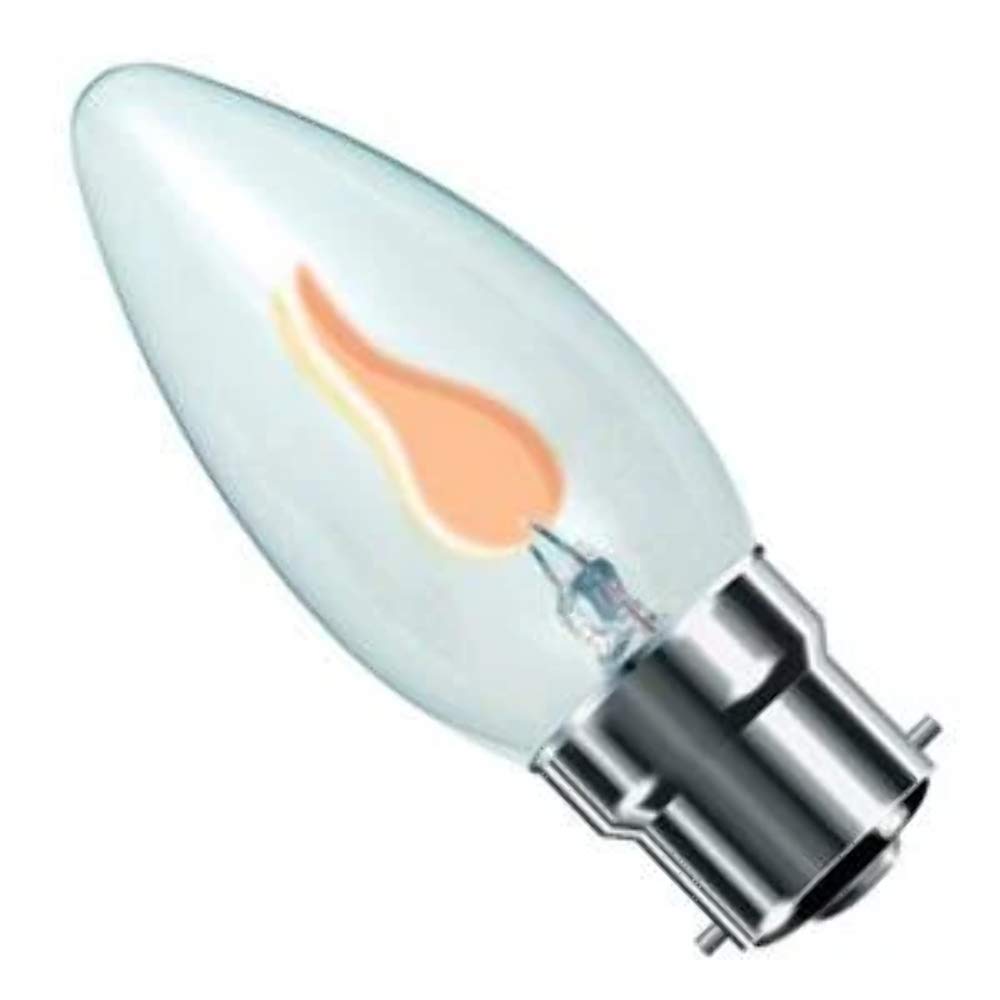Casell Light Flicker Flame Candle Bulb 3W Bc / B22