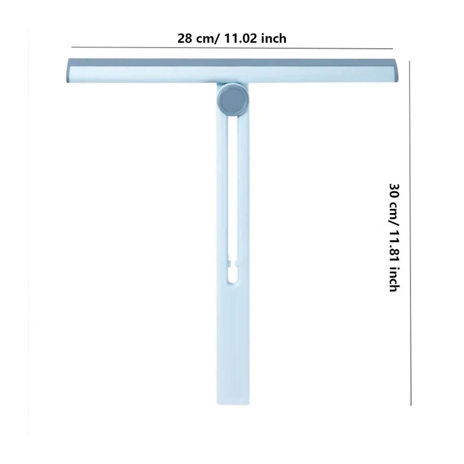 Grattoir en Silicone, essuie-Glace de Lavage, raclette Douche, Nettoyage des vitres du Sol, Outil, Mur d'eau Domestique(Black)