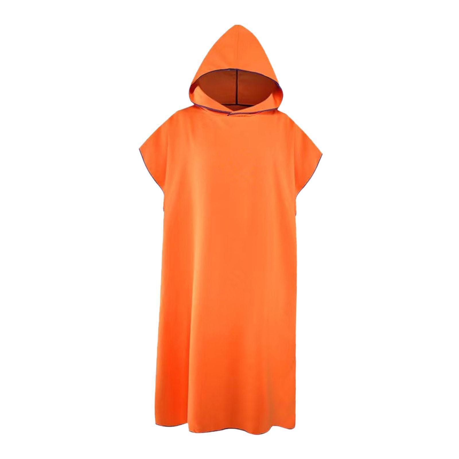 Poncho da Surf in Microfibra ad Asciugatura Rapida, Asciugamano da Spiaggia, Asciugamano da Spiaggia, Regalo per Sport Acquatici all'aperto, Assorbente, Poncho da Bagno
