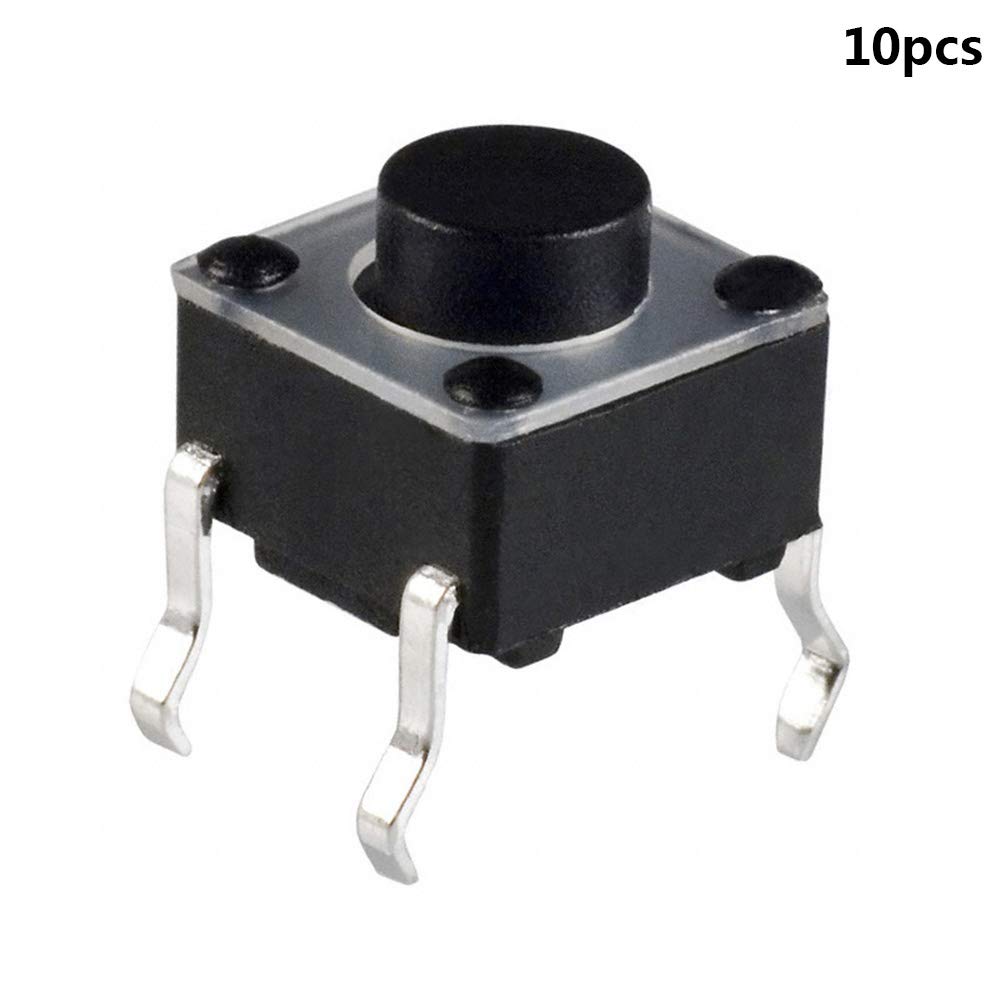 Interruttore Tattile Micro 6x6x15 Mm DC12V - Interruttore A Pulsante Momentaneo DIP | Per Elettronica E Hobby - Foto 2