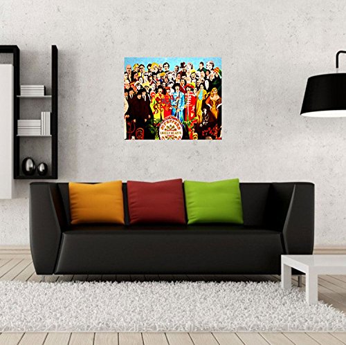 Poster Affiche The beatles st peppers musique Album Pop 70’s - Les Beatles, Paul McCartney, John Lennon, RIngo Starr, George Harrison Poster Affiche The beatles st peppers musique Album Pop 70's – Image 3