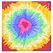 Produktbild Bandana,Regenbogenstreifen Drucken Halstuch,Schal Dekoration Polyester Quadratischer Halstuch,Mode Deman Dekoration-Schal Frühling & Herbst Schal Kopftuch Quadratischer(55x55cm)