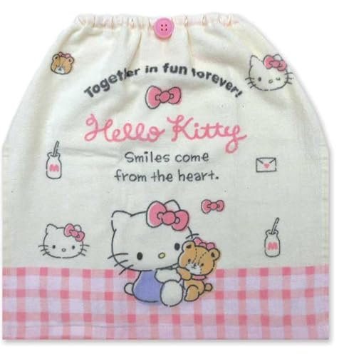 おりこうタオル 約34×35cm (ハローキティ)