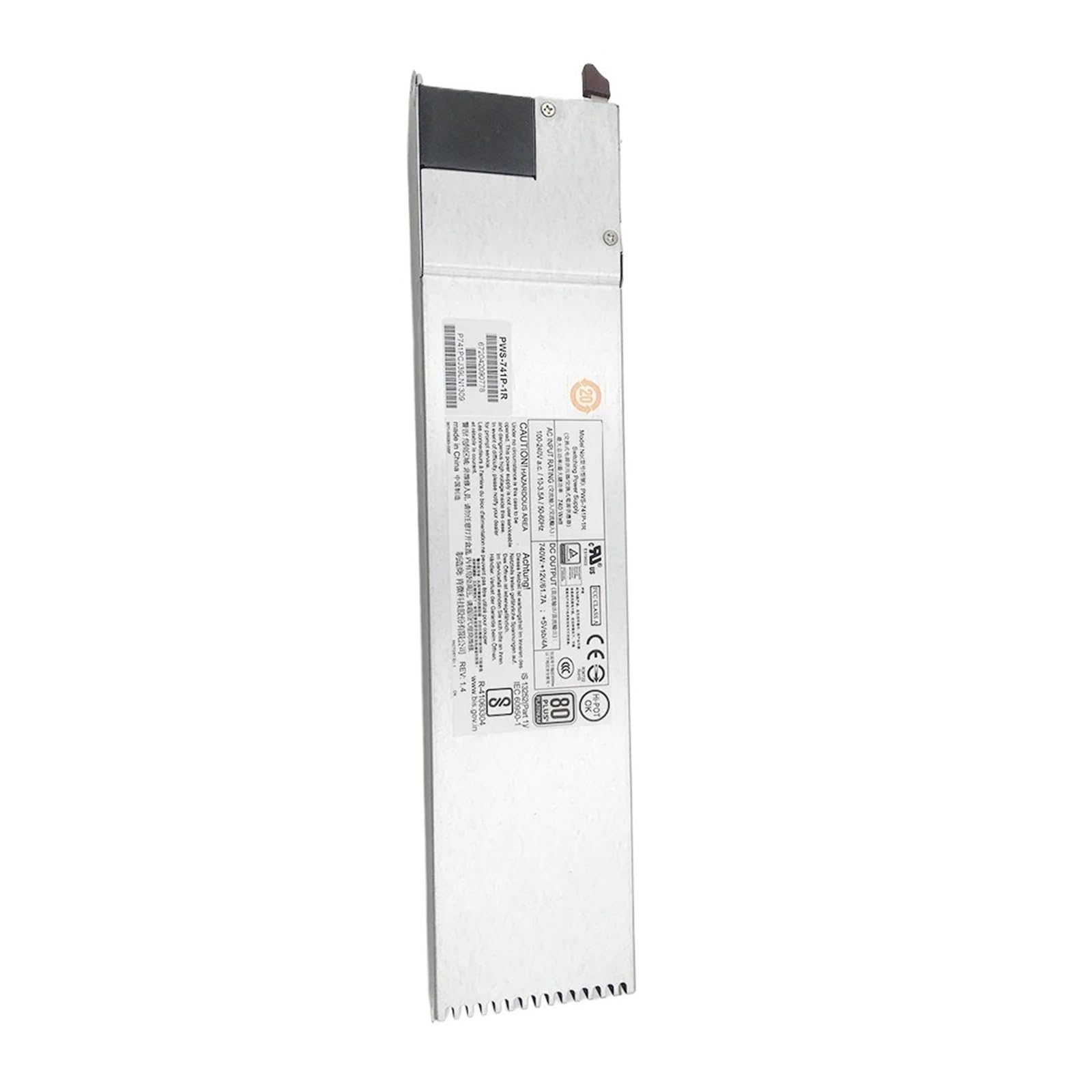 TPKMVGAP PWS-741P-1R 740W 1U Power Supply